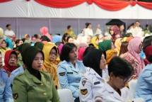 Acara Mewujudkan Asta Cita dengan Menghadirkan 1000 Profesi Perempuan dan Gen Z”, Senin, 21 April 2025, di Stadion Tenis Indoor Senayan, Jakarta.
